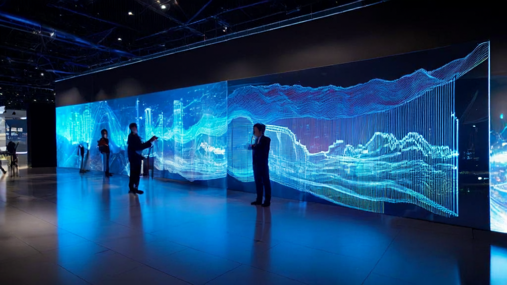 AI客户预测模型与百度小度AI眼镜在科技展示厅中的应用