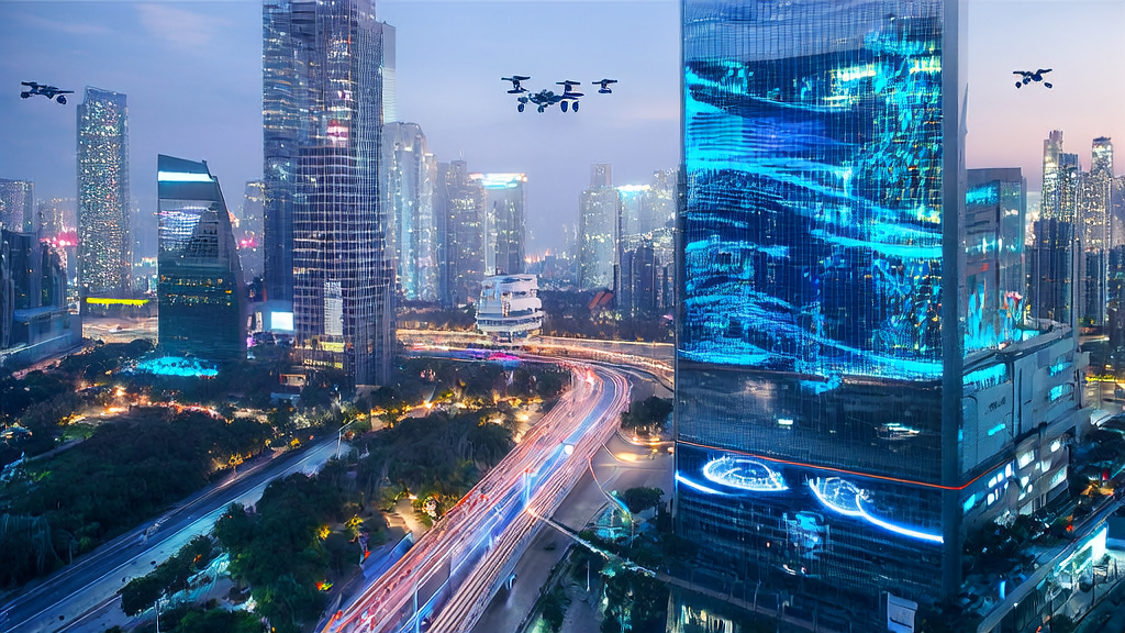 Modern office using AI customer prediction model and manufacturing customs data for precise acquisition