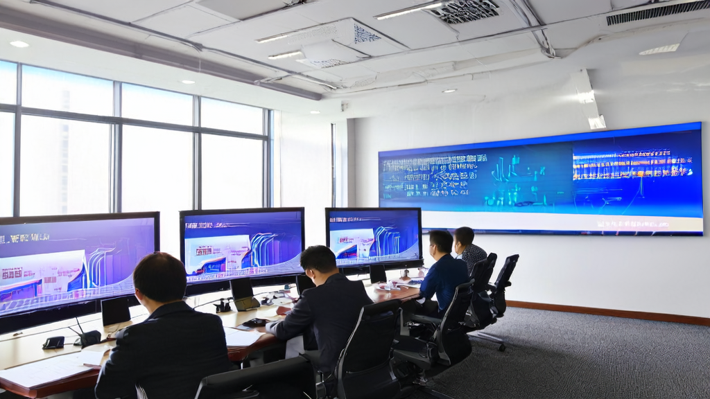 Modern office where employees use AI customer prediction models to boost cross-border e-commerce conversion rates