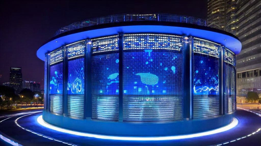 现代化数据中心内的工作人员正在监控AI客户预测模型的运行情况,以实现高效获客。