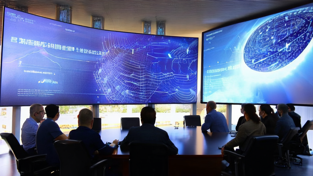 Engineers discussing how to optimize customer selection using AI customer prediction models and the Kimi Linear architecture in an office setting