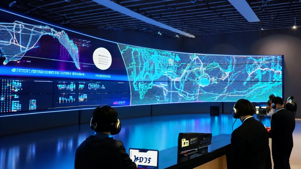 Application of AI customer prediction model in cross-border commerce, showcasing real-time data analysis and multilingual customer service