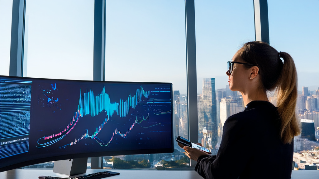 阳光下的创业者使用AI客户预测模型优化跨境电商获客策略，并通过华泰证券的“AI涨乐”APP获取实时市场动态