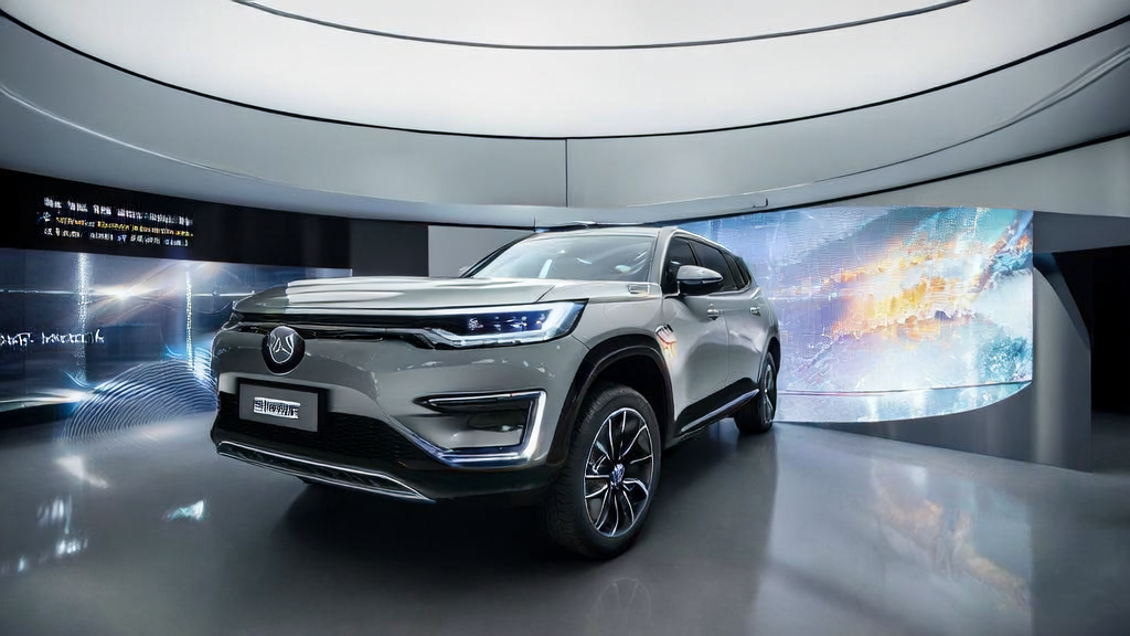 Combining intelligent driving technology with AI customer prediction model, showcasing the innovative application of Great Wall Motors' Haval Majestic Dragon