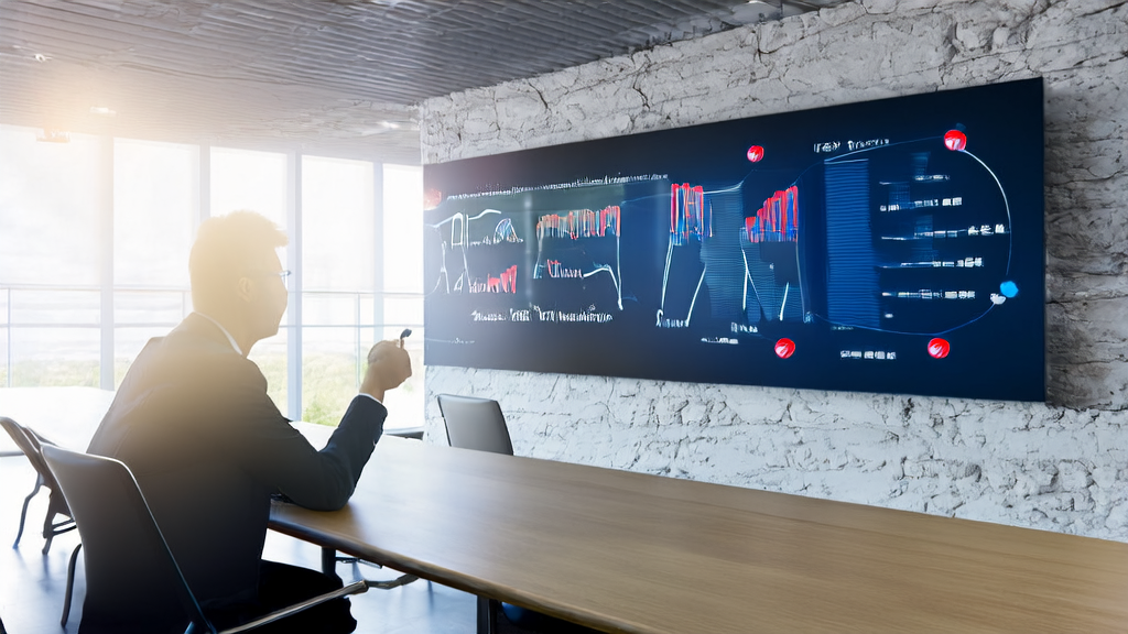Data scientists in a modern office studying an AI customer prediction model to accurately screen high-quality customers and reduce ineffective spending.