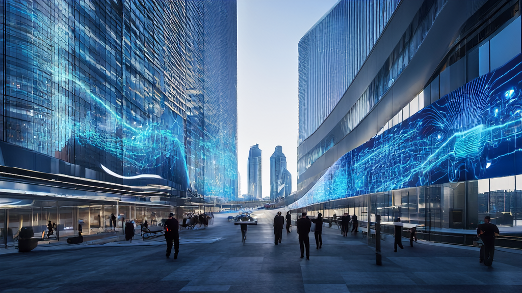 未来城市中的企业利用AI客户预测模型进行精准营销