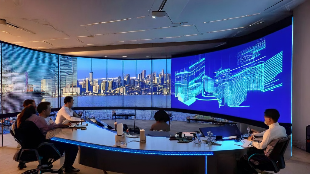 Data scientists analyzing customer data using AI prediction models to achieve precise selection of high-quality clients and improve cost-effectiveness