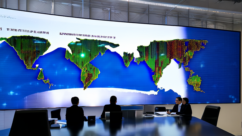 数据科学家在现代化办公室中分析AI客户预测模型，阳光透过大窗户洒进充满科技感的工作环境。