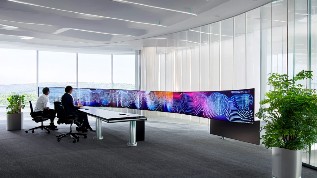 Data scientists in a modern office optimizing personalized email marketing strategies using AI customer prediction models