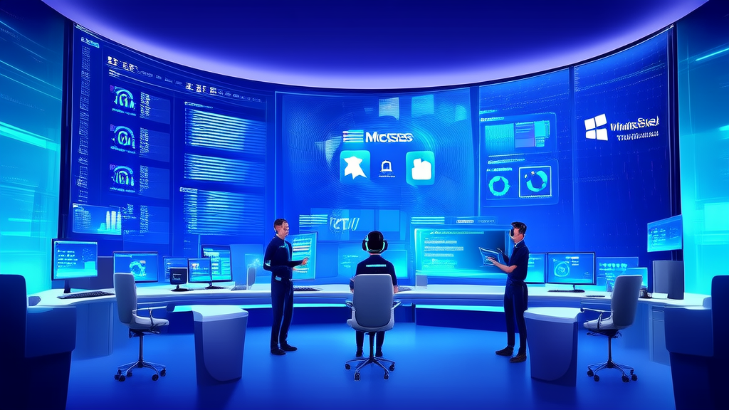 AI customer service center using Twitter data analysis to meet customer needs and provide personalized services, showcasing Microsoft's security measures
