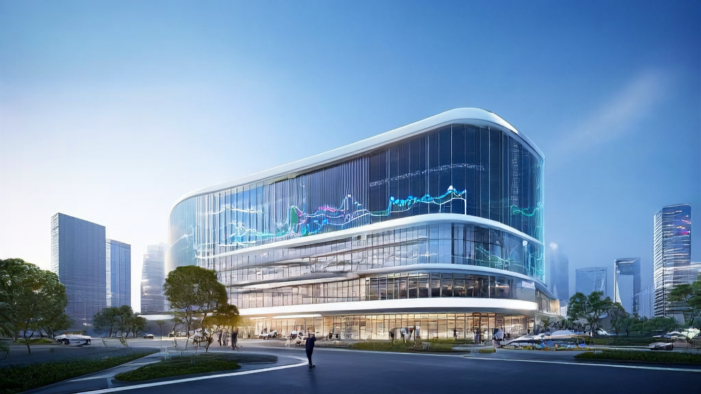 AI-driven acquisition revolution in a futuristic city