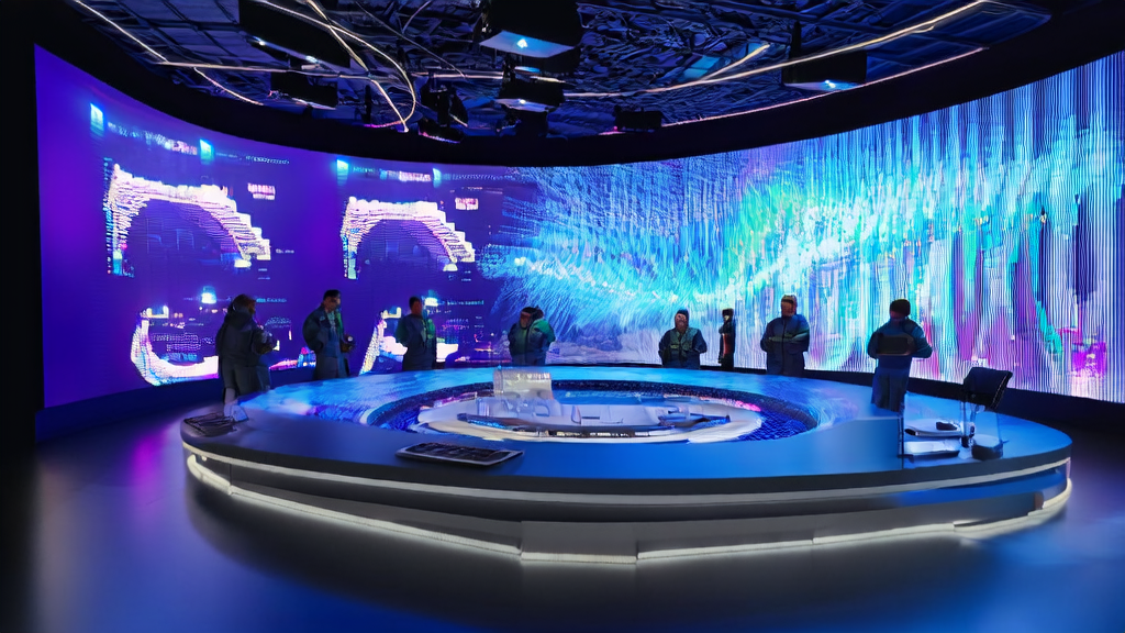 In a modern digital marketing control center, technicians use AI technology to optimize ad targeting, reducing CPA and increasing conversion rates.