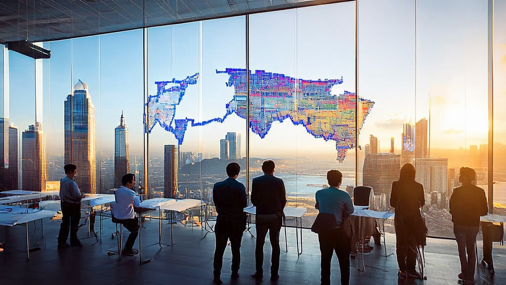 中东城市中的广告公司利用AI技术优化广告投放，实现高效获客