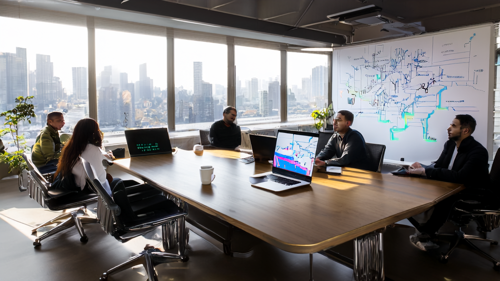 AI驱动的跨境电商获客策略会议场景