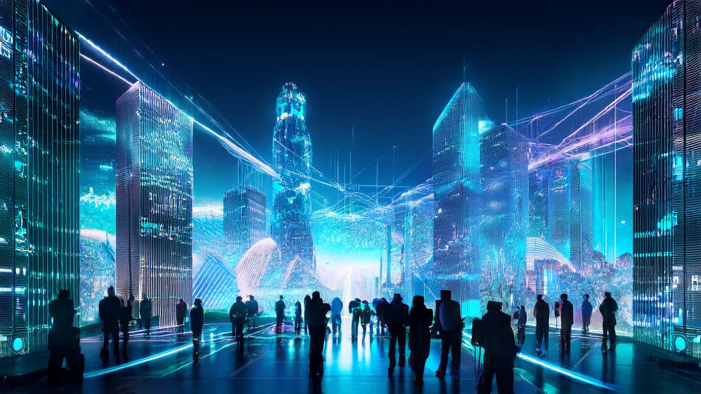Programmers using Alibaba's Qoder CLI tool for AI programming in a futuristic city, showcasing cross-border e-commerce growth and personalized email marketing success stories
