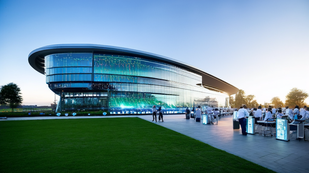 Tech park showcasing IBM's latest edge AI technology to help cross-border e-commerce break through growth bottlenecks