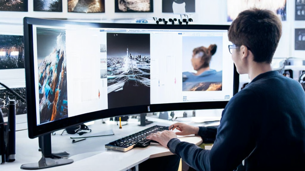 Designer using Clikka AI tool to transform ordinary product photos into professional-grade images