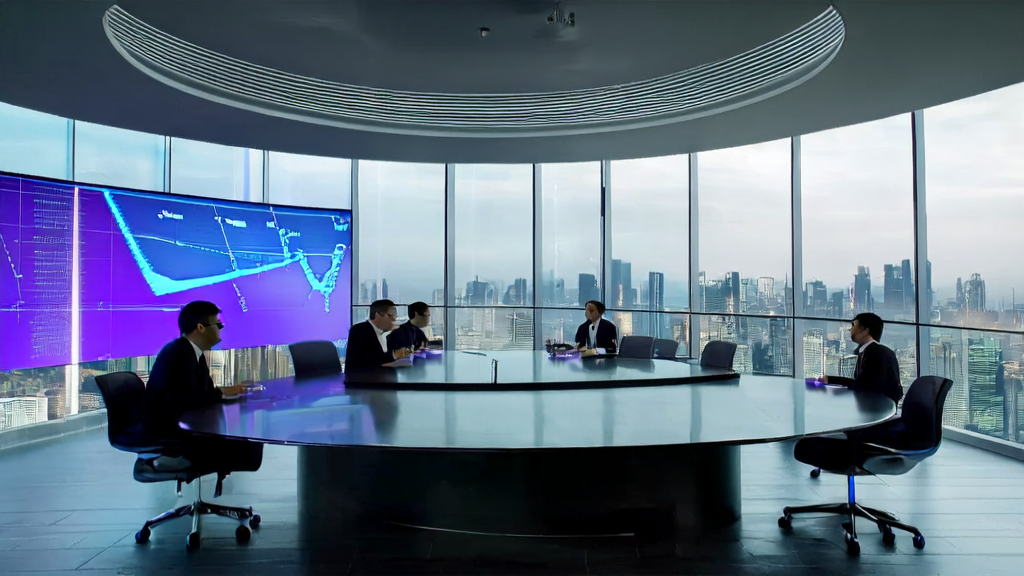 AI technology in global customer acquisition: Staff using the Jamba Reasoning3B model for customer development analysis
