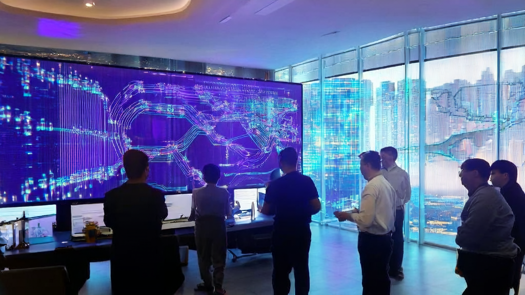 工程师们正在分析制造业海关数据,利用AI技术精准挖掘潜在客户