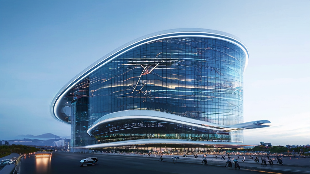 未来城市的科技展示：AI驱动的客户获取解决方案和Tripo 3.0的3D建模技术演示