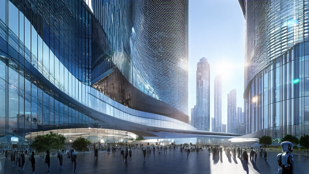 未来城市中的AI驱动客户获取解决方案展示