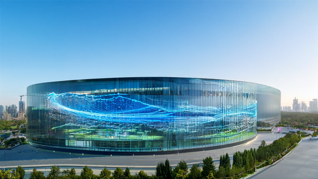 AI-driven customer acquisition solutions showcasing the technology team in a modern office building optimizing customer acquisition processes through intelligent algorithms.
