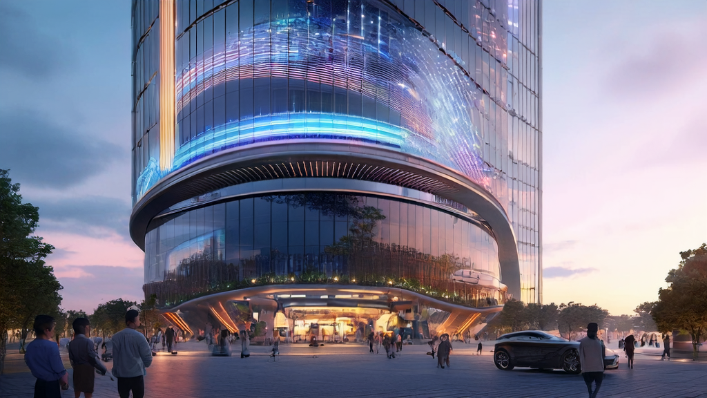 AI驱动的客户获取解决方案：未来的城市中，AI技术通过个性化广告推送和无人驾驶汽车等应用提升客户获取效率。