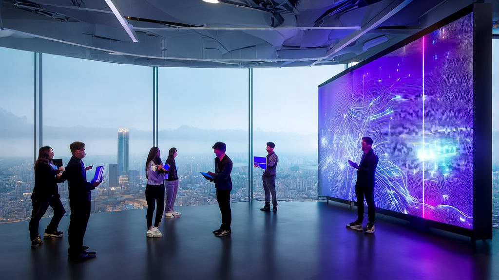 AI驱动的客户获取解决方案，团队成员使用微软TRELLIS.2技术生成3D模型