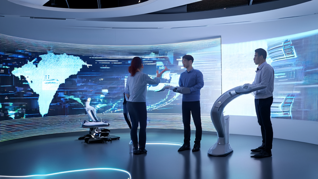 基于AI的客户预测模型与个性化邮件营销结合的现代化办公场景