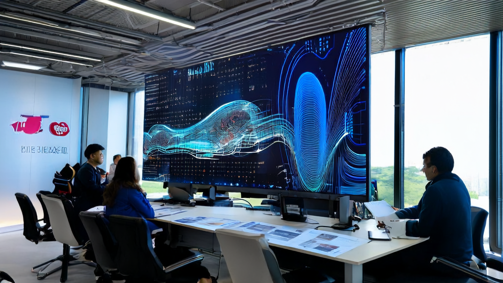 AI驱动的数据清洗与高效获客解决方案的现代化办公场景