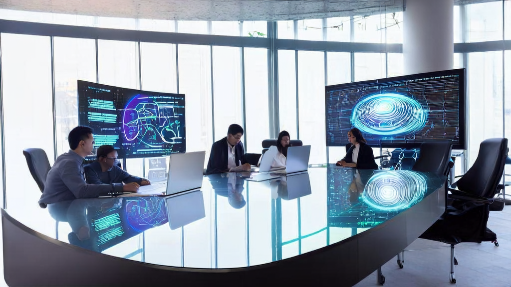 Young marketing team leveraging AI technology to optimize email marketing strategies and boost conversion rates
