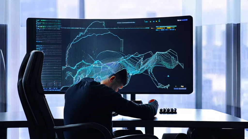 AI驱动的邮件营销系统正在调试中，展示小米MiMo大模型的工作原理