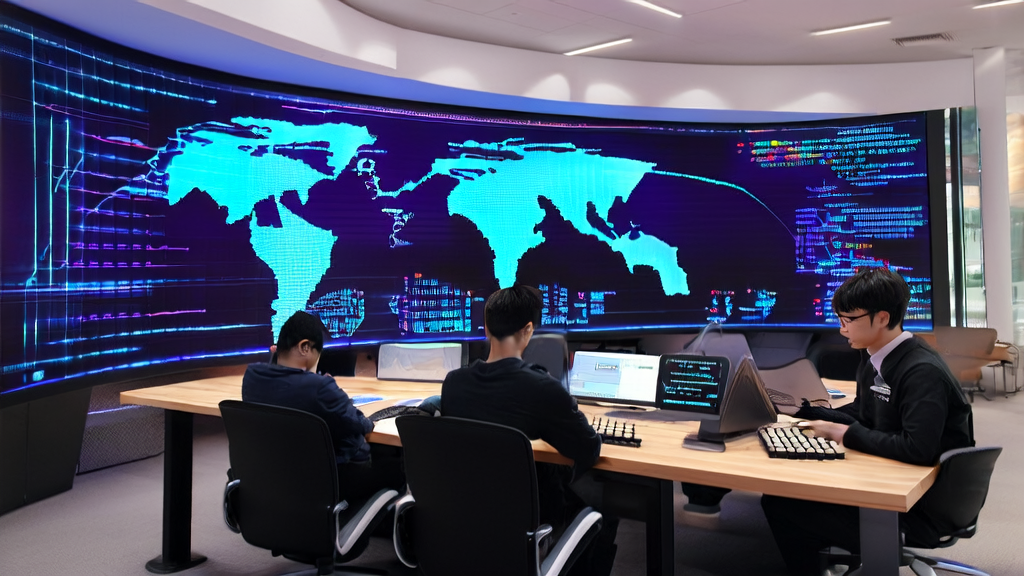 AI-driven marketing: Enhancing customer acquisition through AI technology, showcasing a modern office where programmers are working with the Raycast Cursor Agent plugin.