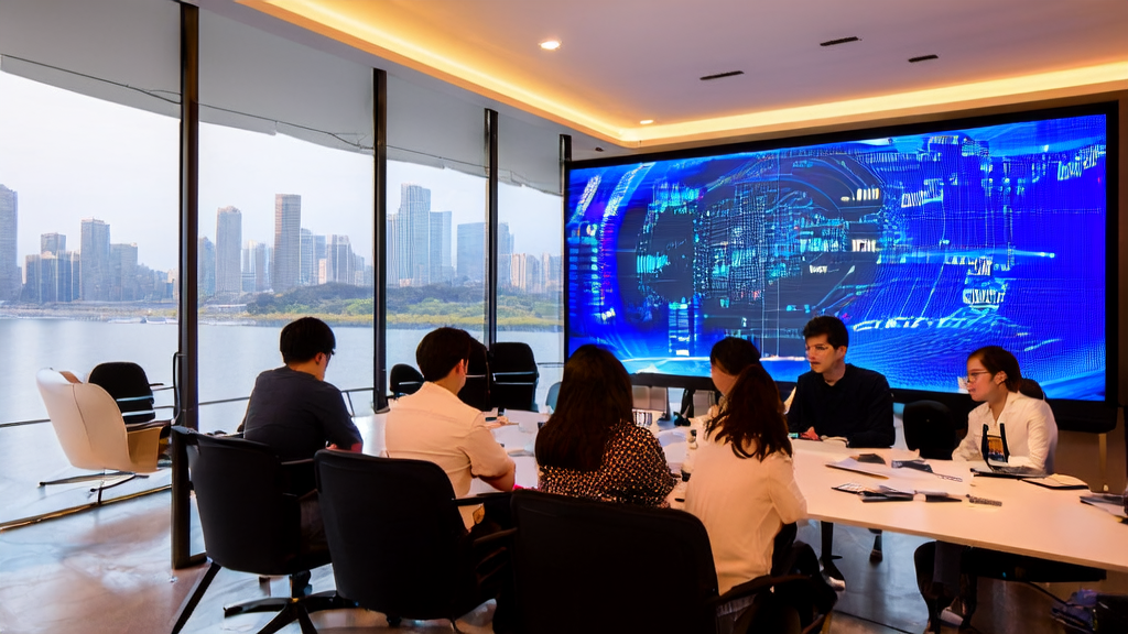 A team discussing AI-driven personalized email marketing to achieve precise customer reach