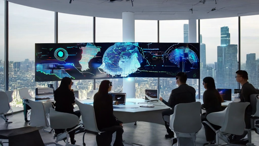 2025年跨境电商利用AI实现个性化邮件营销的现代化办公场景