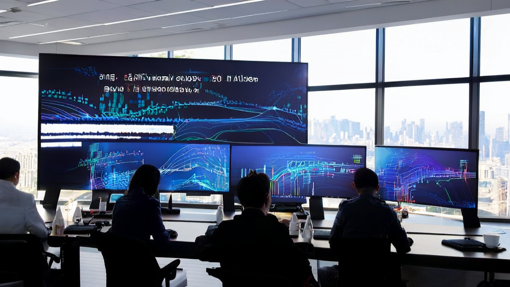 Modern office workers using AI technology to optimize email marketing strategies and improve customer acquisition efficiency
