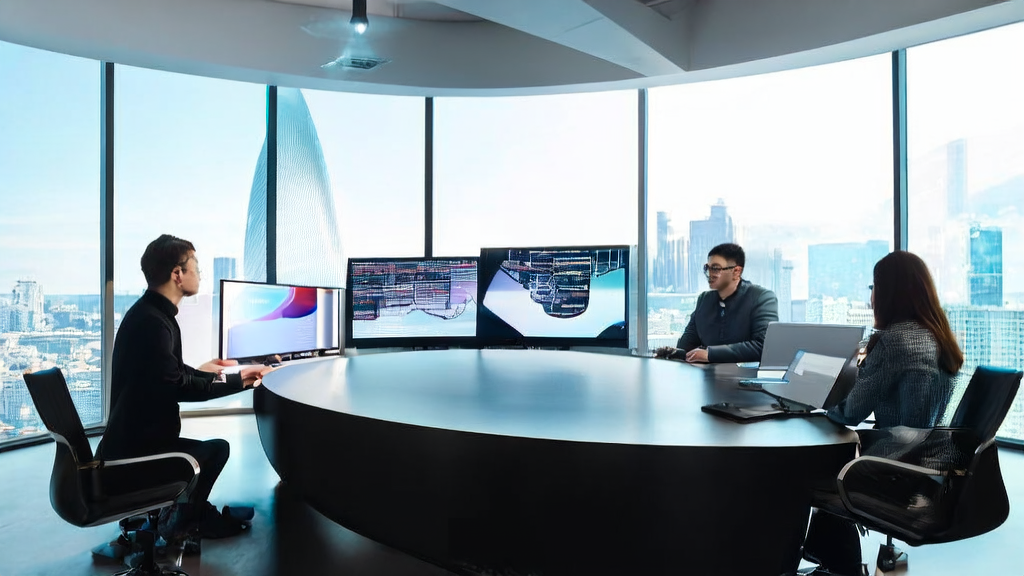 AI Email Marketing Innovation: Team Discussing Personalized Email Templates