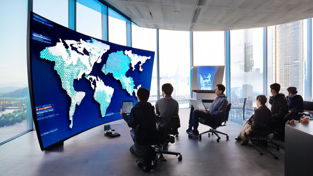 A team uses Xiyu Technology's MiniMax Agent for AI email marketing, generating multi-language content to expand into international markets