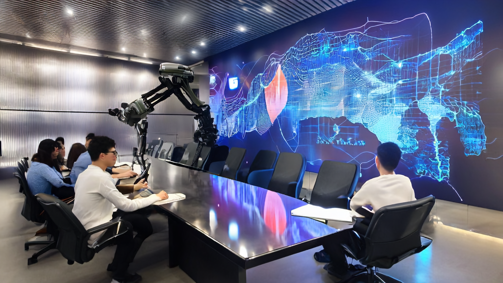 Team optimizing email marketing strategies using AI technology for effective customer acquisition