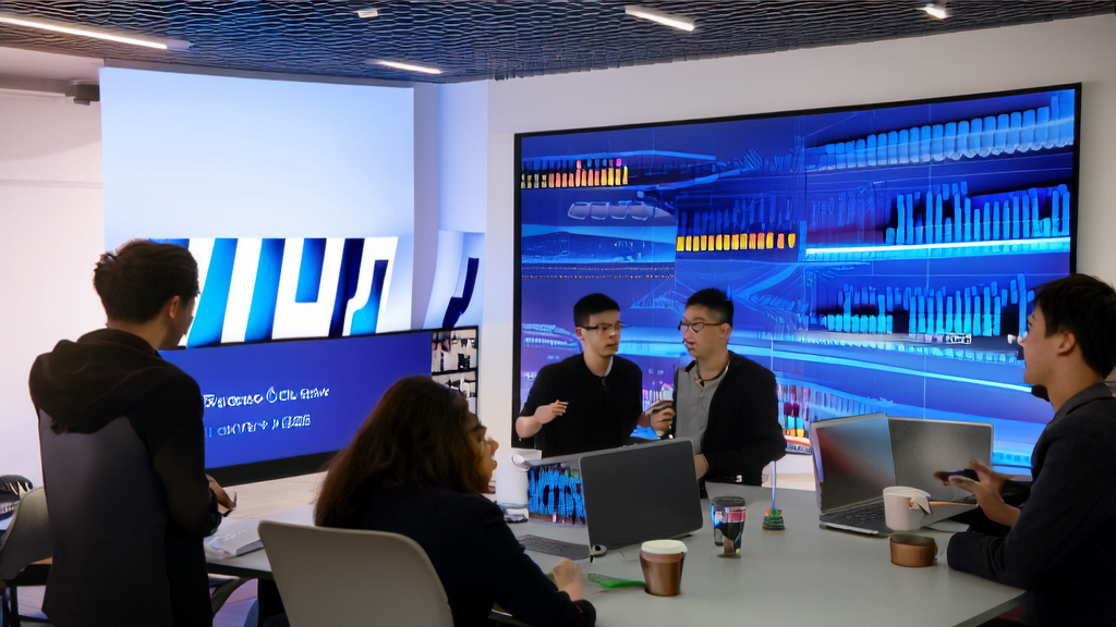 AI email marketing team discussing how to optimize send time to boost e-commerce sales