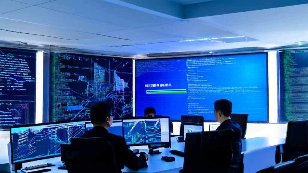Modern office scene showcasing AI email marketing technology by Silicon Flow and Alibaba Cloud cooperation
