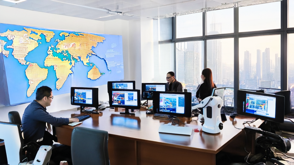 AI email polish tool assisting office workers in enhancing professionalism and personalization of export emails