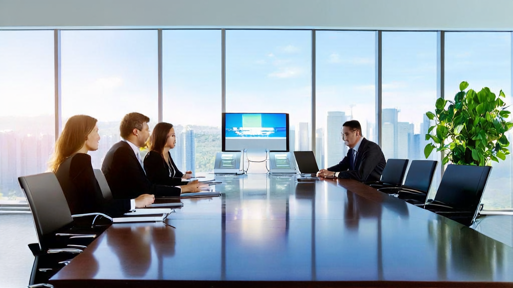 现代化办公室中使用AI邮件润色工具提升外贸沟通质量