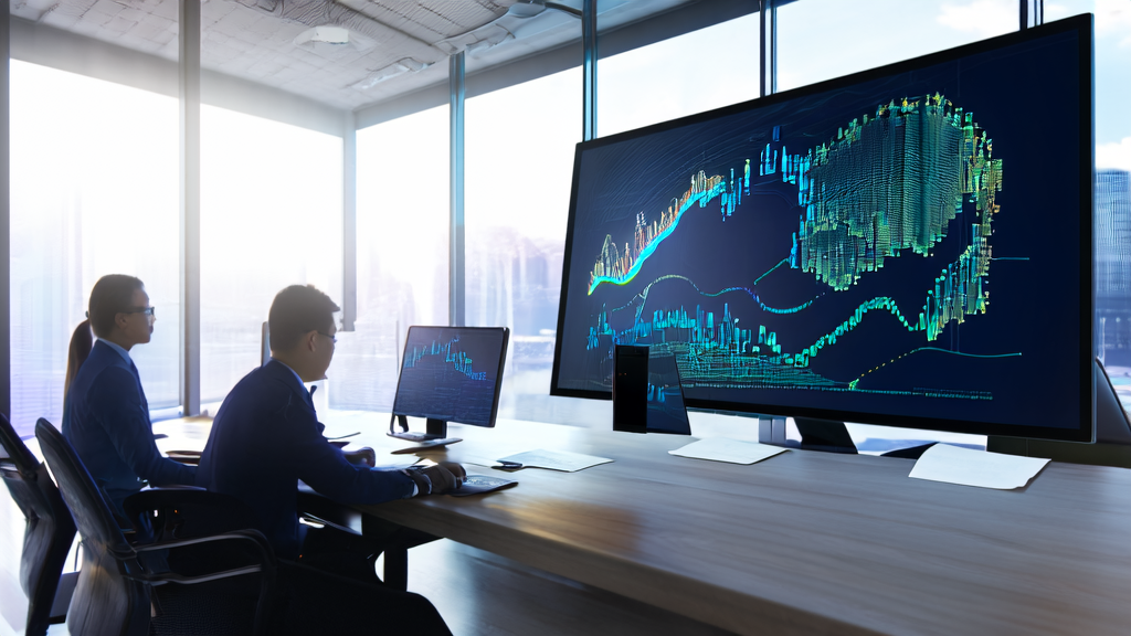 现代化办公室中使用AI邮件润色工具提升工作效率和品牌专业形象