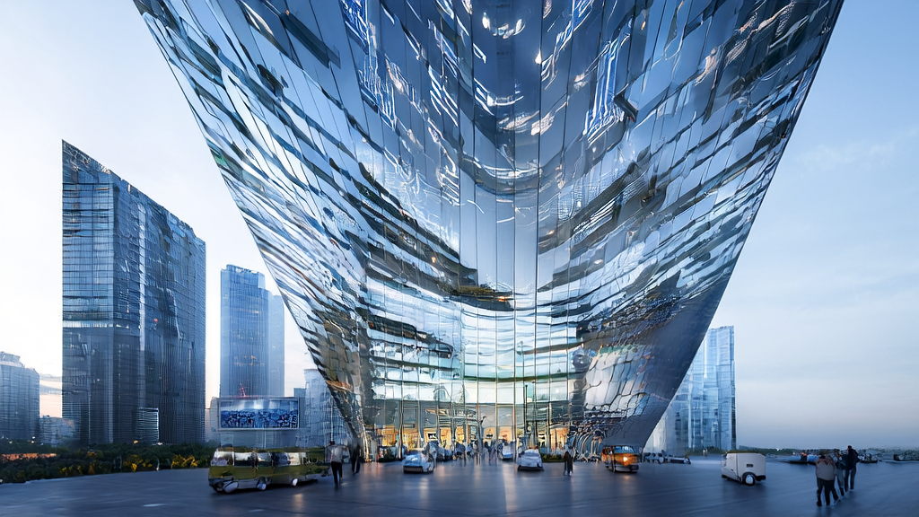 AI赋能的跨境电商客户获取解决方案：展示现代办公环境中利用AI技术进行数据分析、智能推荐和客户关系管理的场景。