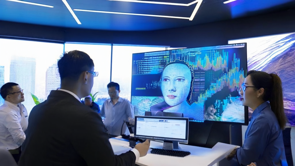 AI empowers customer acquisition strategies in Southeast Asian markets, with virtual avatars interacting with clients to enhance user experience and conversion rates