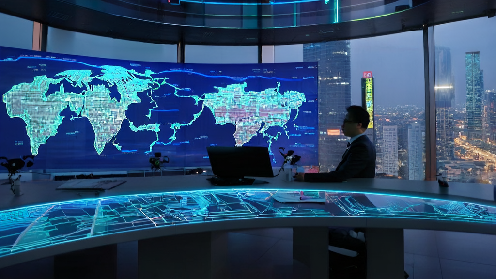 未来的外贸业务员使用AI驱动的邮件营销系统进行全球客户触达和数据分析