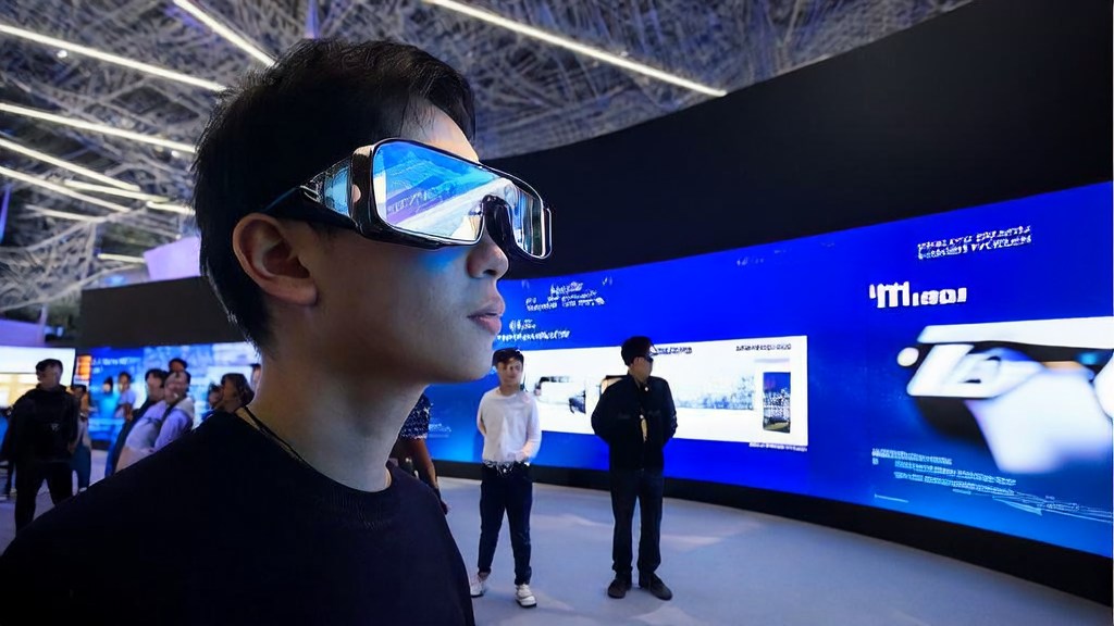 2025世界人工智能大会上首次亮相的阿里巴巴夸克AI眼镜
