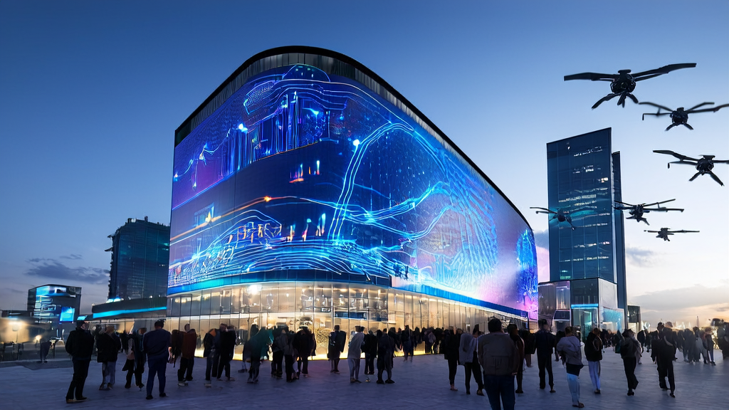 AI guest acquisition trends in 2025: Cross-border e-commerce entrepreneurs discussing AI applications, showcasing customer prediction models and advertising strategies