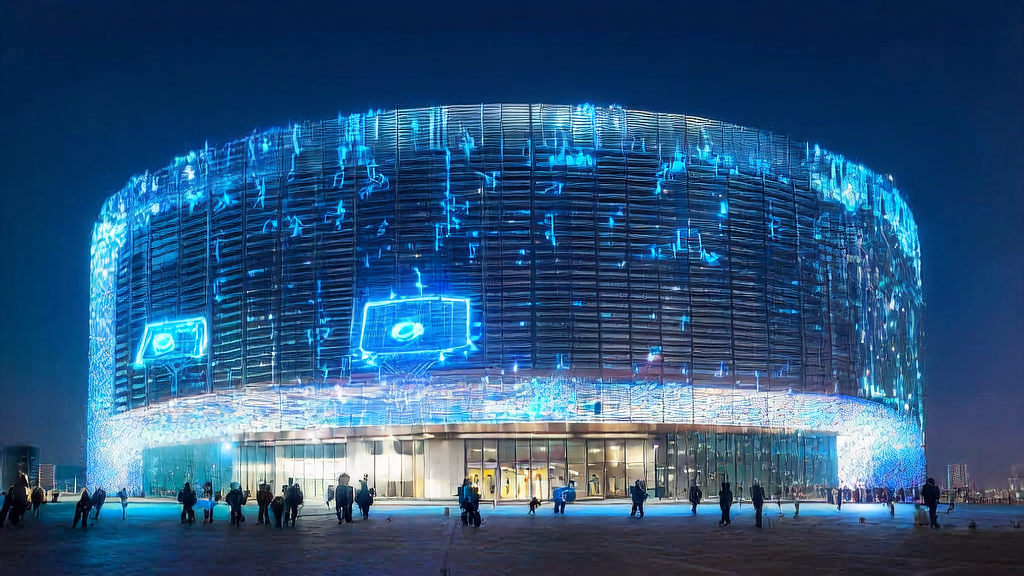 未来城市中的现代化办公楼内，数据科学家们正在紧张地进行广告投放优化，准备迎接双11的数据洪流。